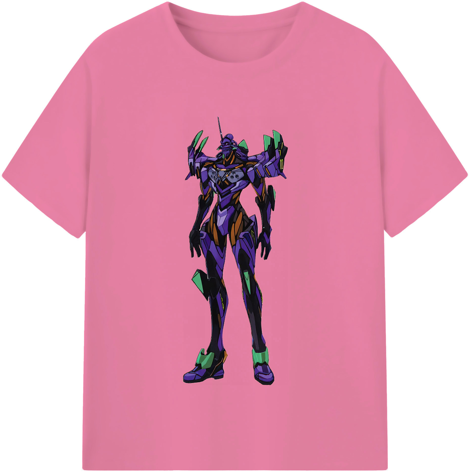（画像用） EVA 新世紀エヴァンゲリオン 綿100％半袖Tシャツ（フロントプリント）